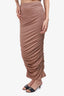 L'Agence Bronze Ruched Skirt Size Est. Size XS