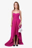 Greta Constantine Purple High-Low Gown Size X-Small