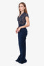 Navy Lace Gown Est. Size 0