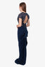 Navy Lace Gown Est. Size 0