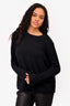 Samsoe Samsoe Black Alpaca/Wool Blend Crewneck Sweater Size S with Tags