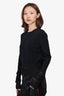 3.1 Phillip Lim Black Sweater with Mohair Size XS