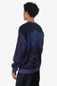 Louis Vuitton Navy/Purple Wool Plain Rainbow 'Brick Road' Pullover Size M Mens