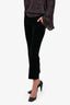 Alexander McQueen Black Velvet Trousers Size 38