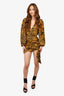 Ronny Kobo Leopard Print 'Giorgia' Mini Dress Size XS