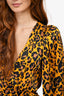 Ronny Kobo Leopard Print 'Giorgia' Mini Dress Size XS