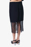 Nicholas Black Lace Hem Pencil Skirt Size 6