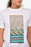 Burberry London White Printed Graphic T-Shirt Size 14Y