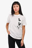 Louis Vuitton Limited Edition White Cotton 'Floating Virgil Abloh' T-Shirt Size XS Mens (As Is)