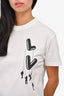 Louis Vuitton Limited Edition White Cotton 'Floating Virgil Abloh' T-Shirt Size XS Mens (As Is)