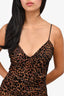 Camila Coelho Leopard Print Sleeveless Dress Size XS