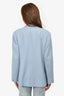 Max Mara Light Blue Textured Blazer Size 16 US