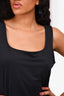 Max Mara Black Vest Top Size XL