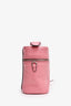 Miu Miu Pink Goatskin Leather Madras Top Handle with Strap