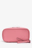 Miu Miu Pink Goatskin Leather Madras Top Handle with Strap