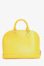 Louis Vuitton 2012 Yellow Epi Leather Alma PM Top Handle