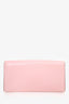 Valentino Pink Leather Small Demilune Crossbody Bag