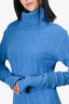 Jacquemus Blue La Maille Sofia Turtleneck Sweater Size 40