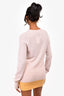 Equipment Light Pink Cashmere Crewneck Sweater Size S