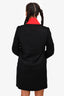 Prada Black Cashmere Coat Size 40