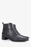 Acne Studios Black Leather Ankle Boots Size 38