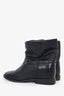 Isabel Marant Black Leather 'Cluster' Boots Size 37