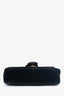 Gucci Black Velvet Mini 'GG' Marmont Shoulder Bag