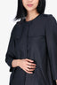 Miu Miu Black 3/4 Length Sleeve Jacket Size 40