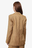 Veronica Beard Khaki Striped Blazer Size 6