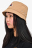 Moncler Tan Nylon Bucket Hat Size S