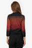 M Missoni Black/Orange Patterned Cardigan Size 38