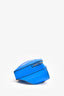 Valentino Blue Leather 'VLTN' Belt Bag