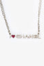 Pre-Loved Chanel™ Gold-Tone 'I Heart Chanel' Necklace