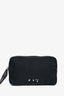 Off-White Black Nylon Zip Pouch