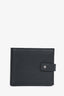 Saint Laurent Black Grained Bi-Fold Wallet