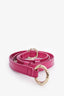 Roger Vivier Pink Patent Miss Viv Shoulder Bag