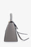 Celine Grey Leather Micro Belt Bag with Strap