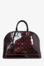 Louis Vuitton 2009 Amarante Vernis Alma GM Top Handle