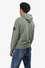 Stone Island Green Zip Up Frost Jumper Size M Mens