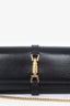 Gucci Black Leather 'Jackie 1961' Wallet On Chain