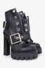 Alexander McQueen Black Chunky Boots Size 37