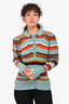 Ulla Johnson Multicoloured Striped Wool/Cashmere Sweater with Thumbholes Size M