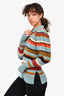 Ulla Johnson Multicoloured Striped Wool/Cashmere Sweater with Thumbholes Size M