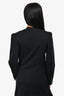 Chloe Black Shoulder Padded Blazer Size 40