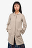 Loro Piana Beige Cashmere Coat Size 36