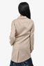 Loro Piana Beige Cashmere Coat Size 36