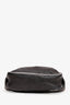 Prada Black Leather Trim Detail Pouch