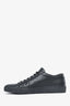 Common Projects Black Leather Low Top Sneakers Size 36