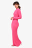 Jacquemus Pink Ribbed Dress Size 38