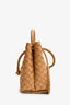 Bottega Veneta Beige Intrecciato Leather Small Andiamo Shoulder Bag